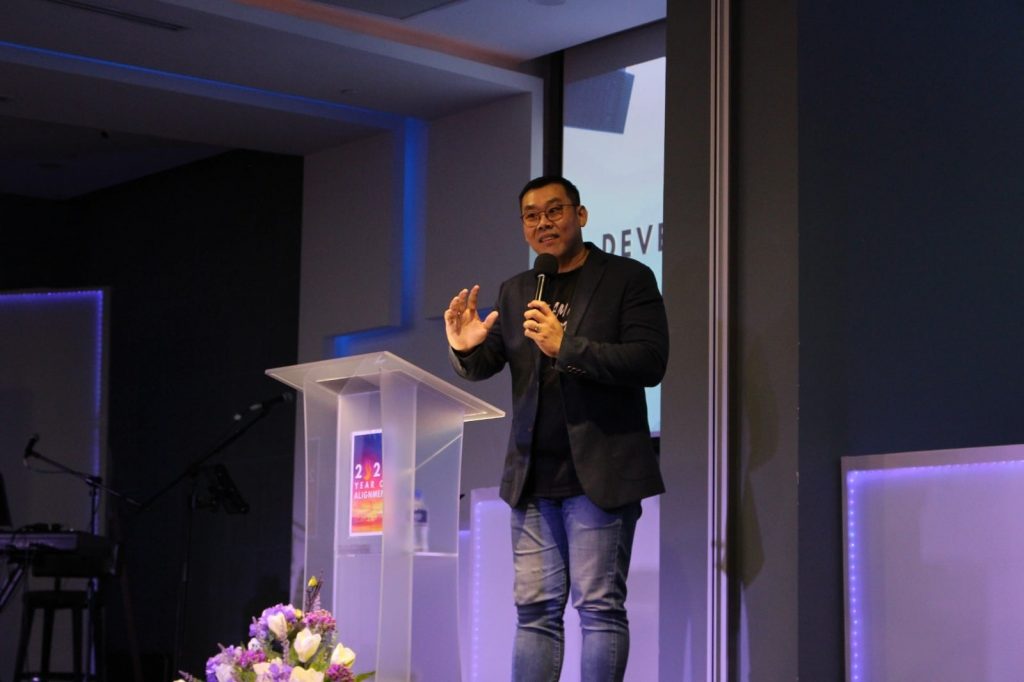 Lead pastor Anthony Chua