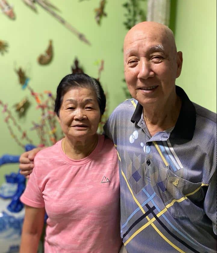Uncle Goh and wife