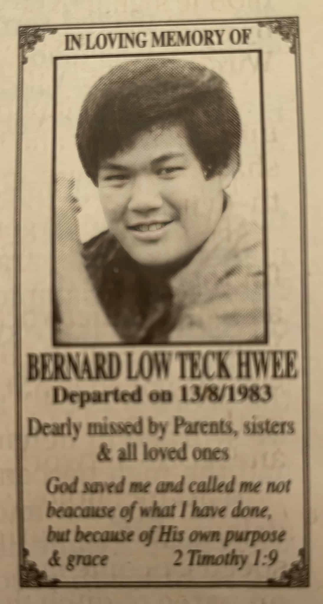 Bernard Low murder